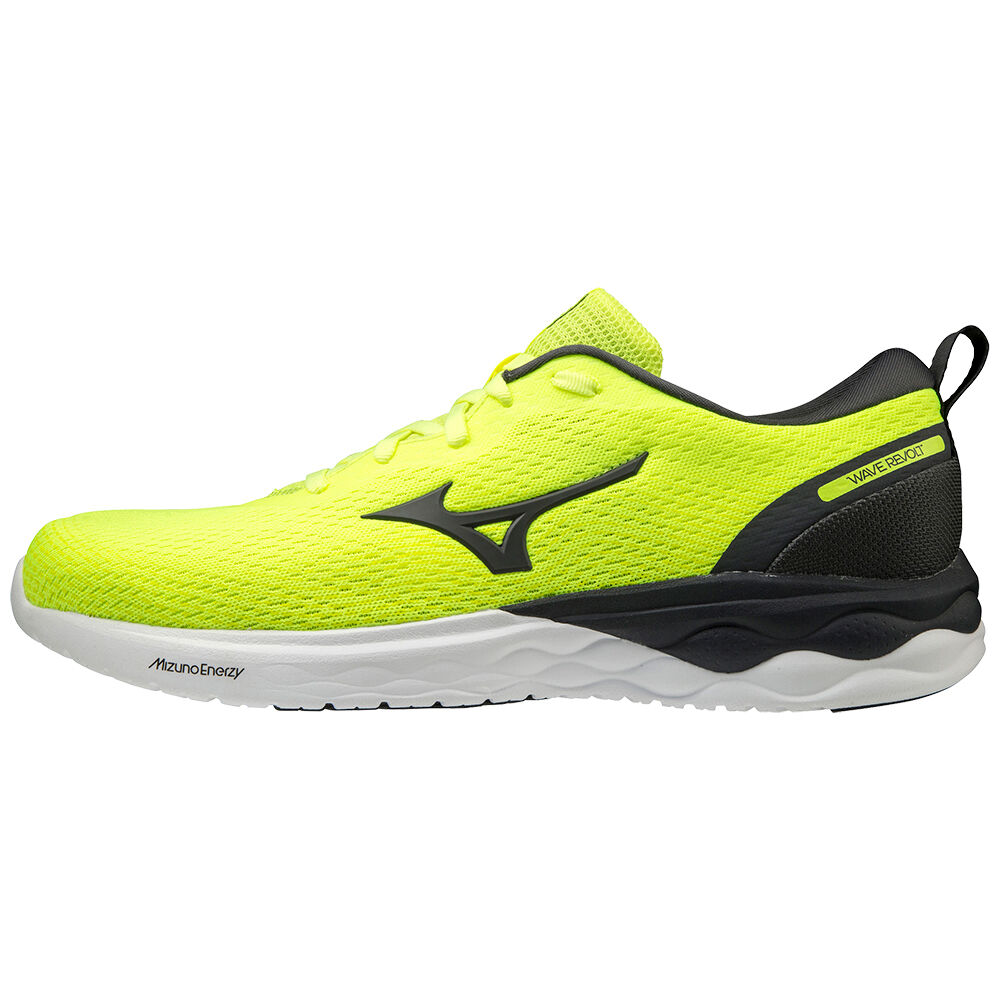 Panske Bezecke Topanky Mizuno Wave Revolt Žlté Vypredaj MGJQ59871